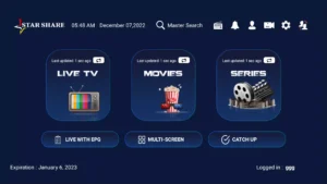 Starshare APK | Starshare IPTV Panel 1