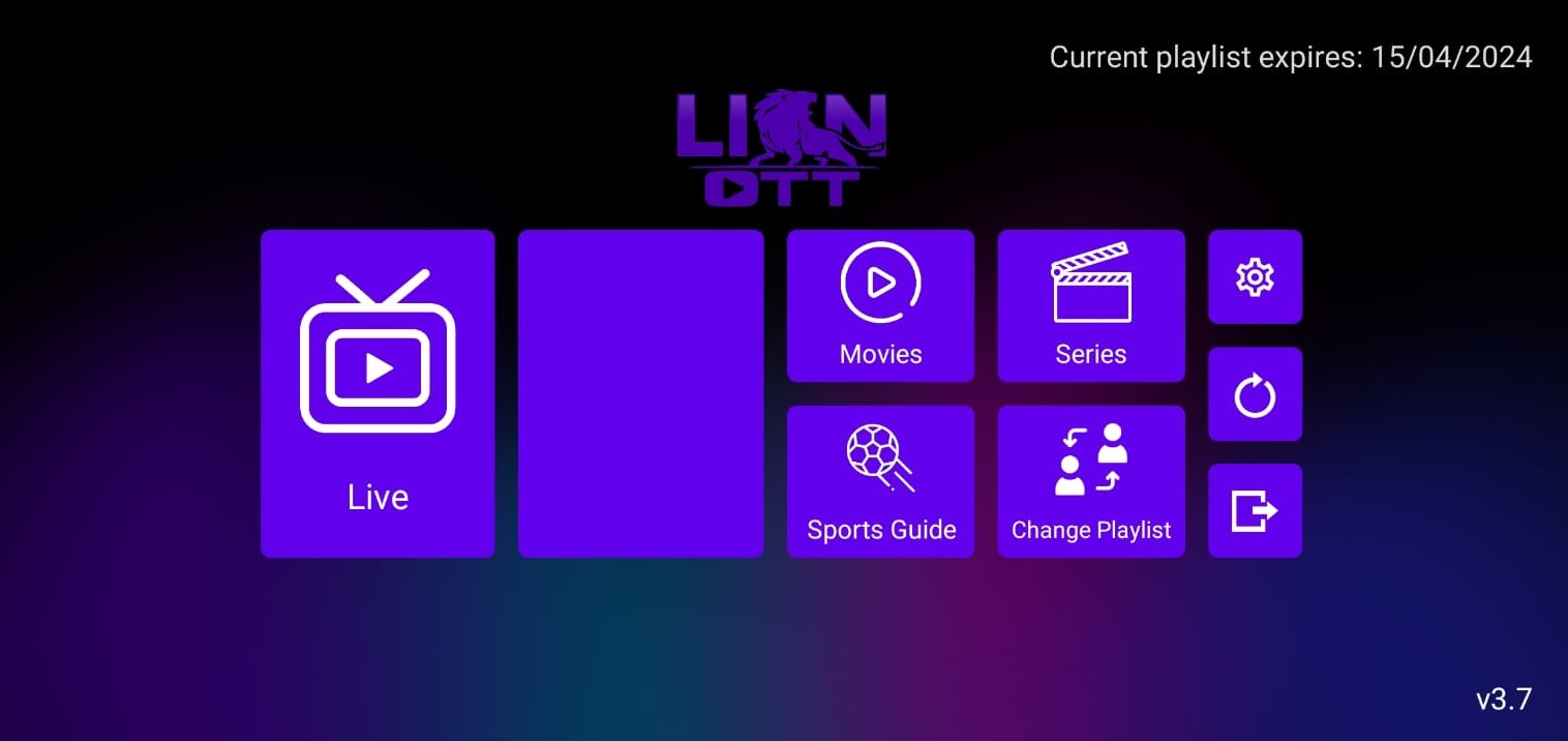 LION OTT APK | LION IPTV APP 1