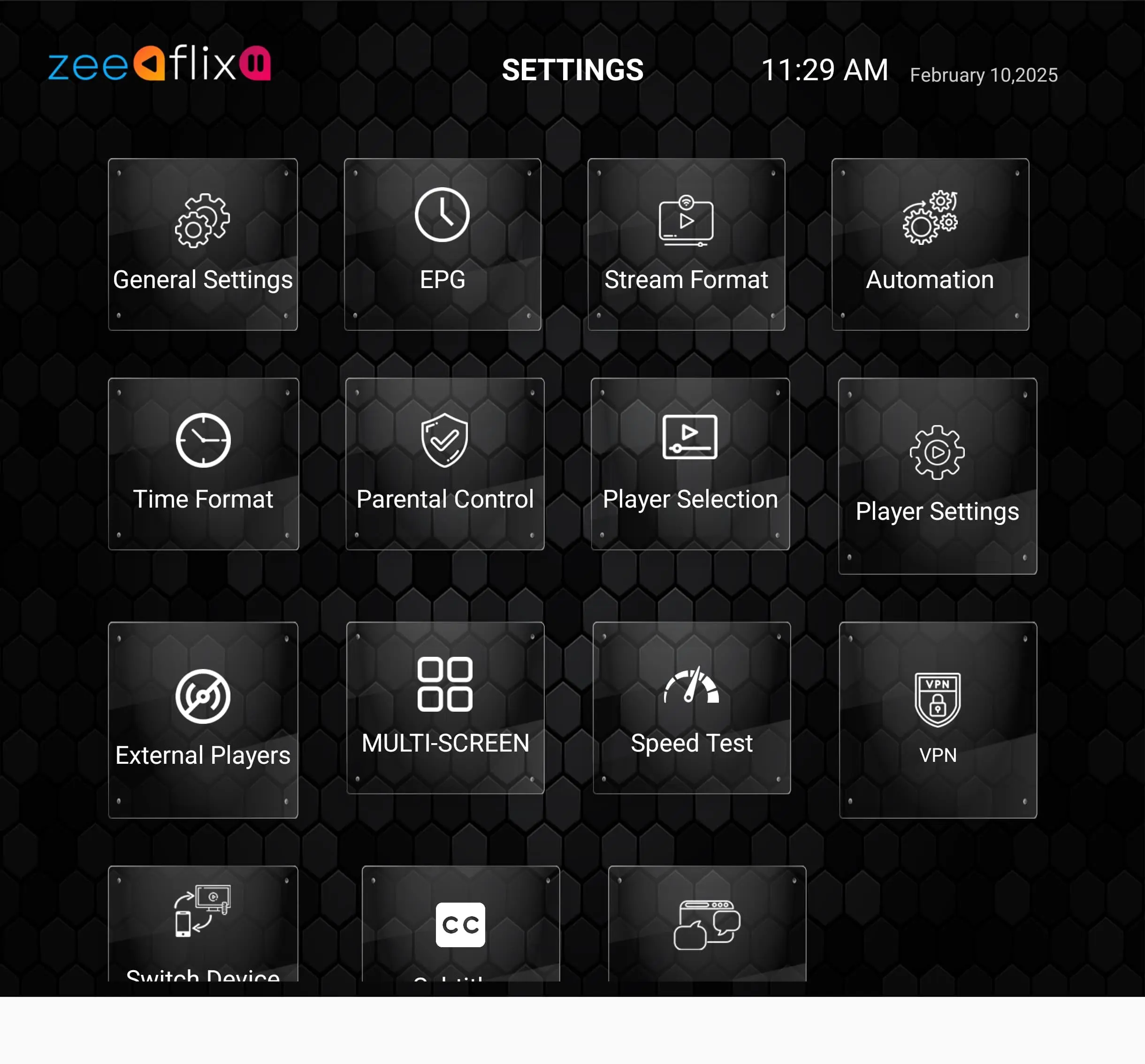 ZEEFLIX PLAYER 3