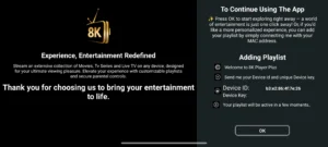 8K PLAYER PLUS IPTV APP | GOLD8K  | Strong 8K App 3